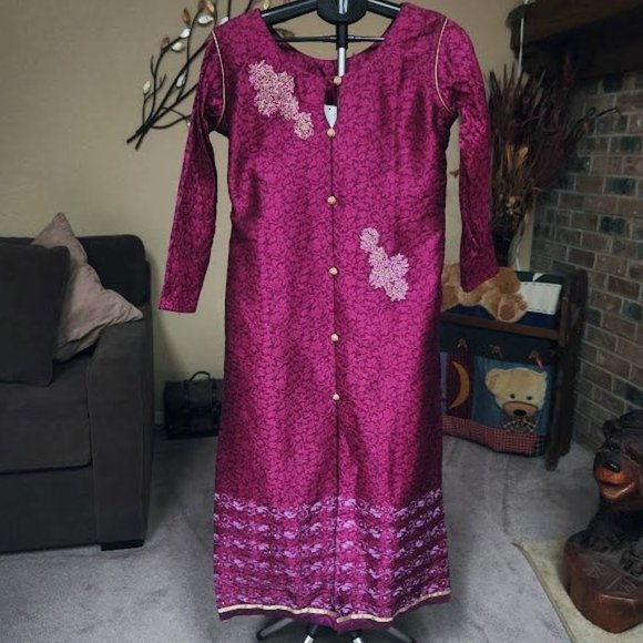 NWT Indian / Pakistani Designer Dress sz Large - Picture 1 of 4